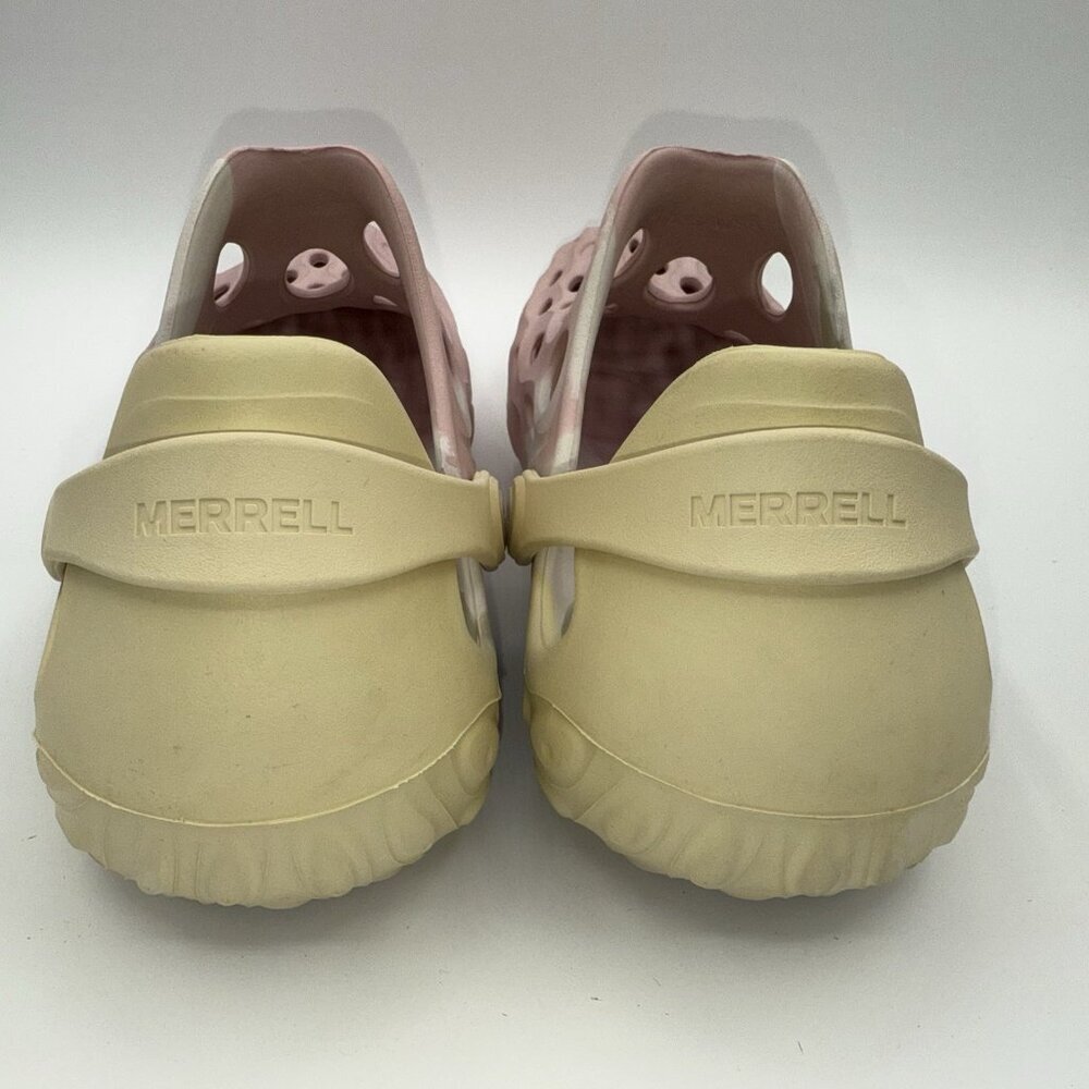 Merrell Hydro Moc Slip-On Pink Yellow Unisex Women’s 8/Men’s 6.5 Croc Style - Picture 11 of 16